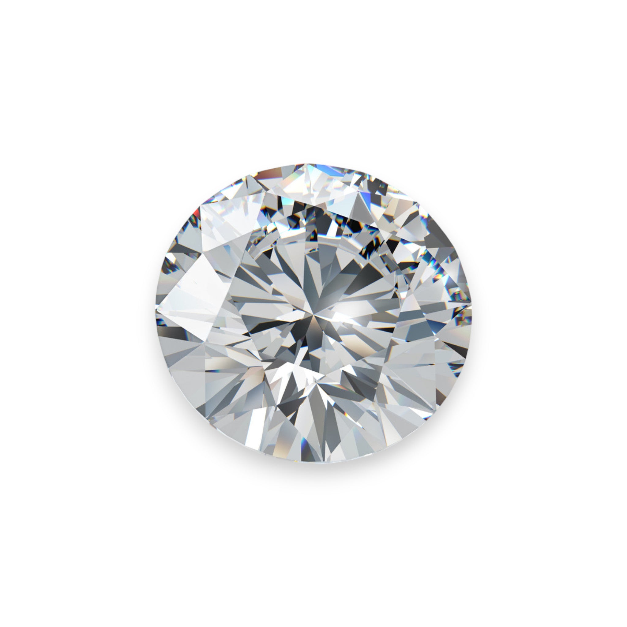 loser Labordiamant Labgrowndiamond 3 ct Karat Dreikaräter Draufsicht