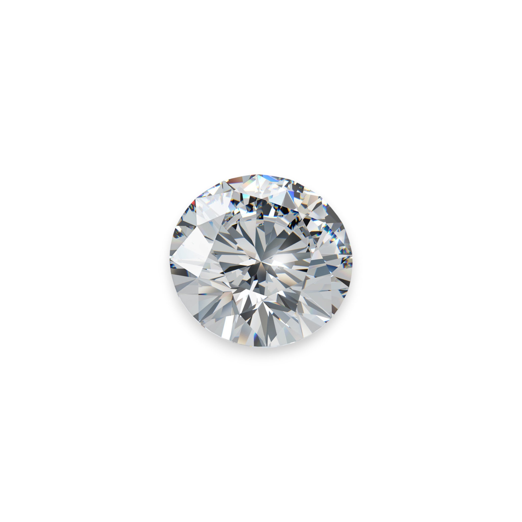 loser Labordiamant Labgrowndiamond 1 ct Karat Einkaräter Draufsicht