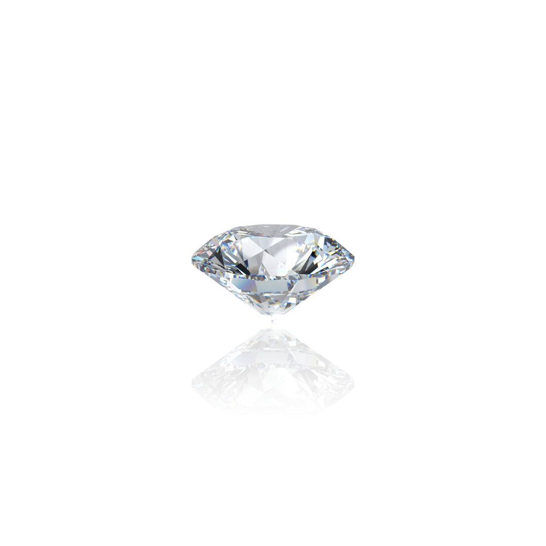 loser Labordiamant Labgrowndiamond 0,5ct Karat Halbkaräter Seitenansicht