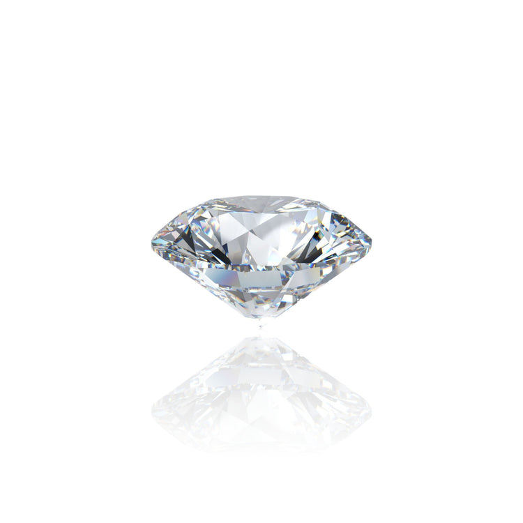 loser Labordiamant Labgrowndiamond 2ct Karat Zweikaräter Seitenansicht